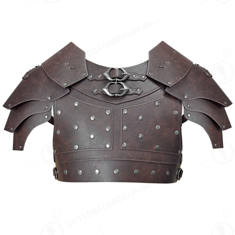 Cosplay Props - درع صدر وكتف مرصع من العصور