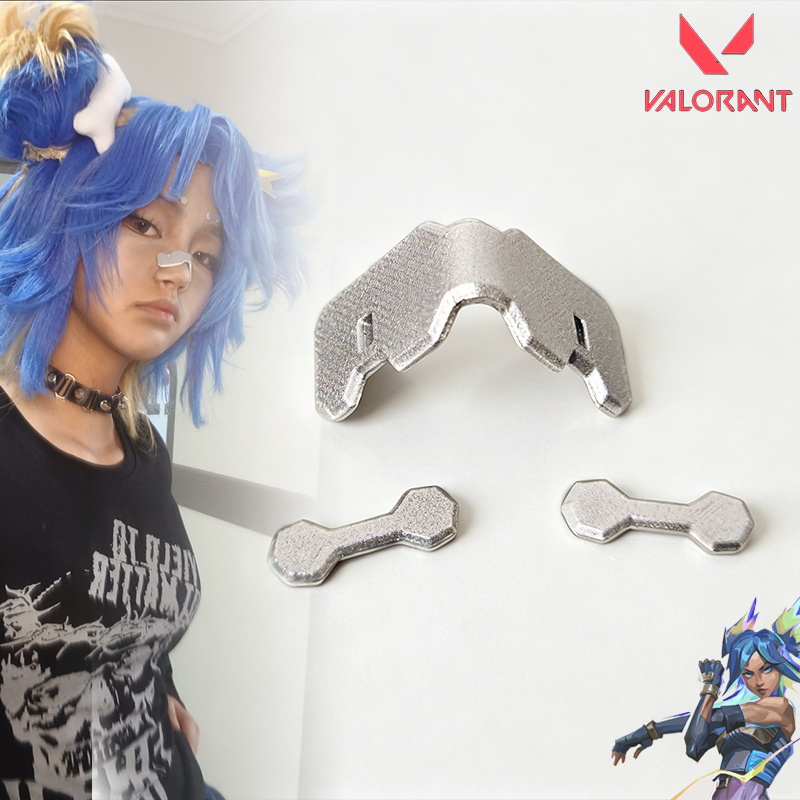 Bloodborne Cosplay Prop - شريط أنف تنكري للبالغين بتصميم نيون