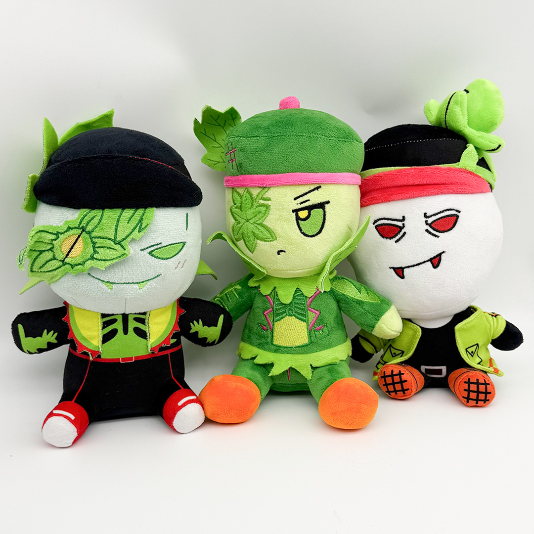 Cosplay Plushie Prop - لعبة مضحكة الفجل الخضراء بلوشيز جريفر