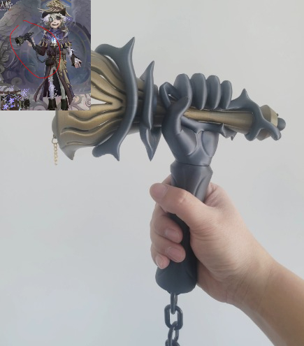 Cosplay Prop 3D Print - اكسسوارات تنكرية لشخصية محقق الحرائق من