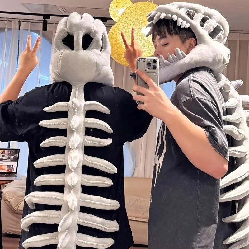 زي تنكري إبداعي على شكل عظمة ا - مراجعة Fishbones Cosplay Prop وسعره