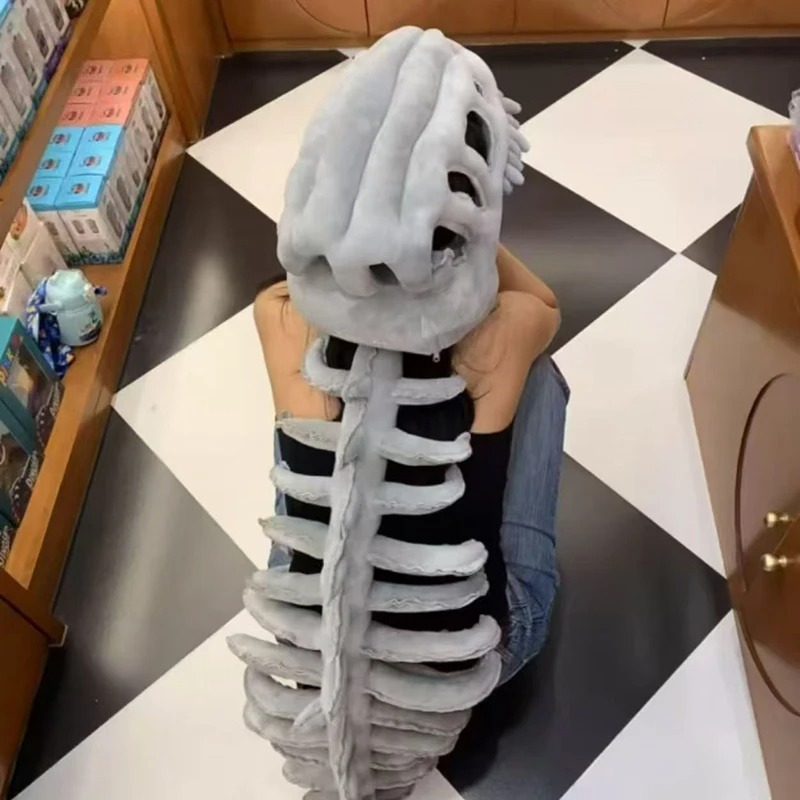 زي تنكري إبداعي على شكل عظمة ا - مراجعة Fishbones Cosplay Prop وسعره