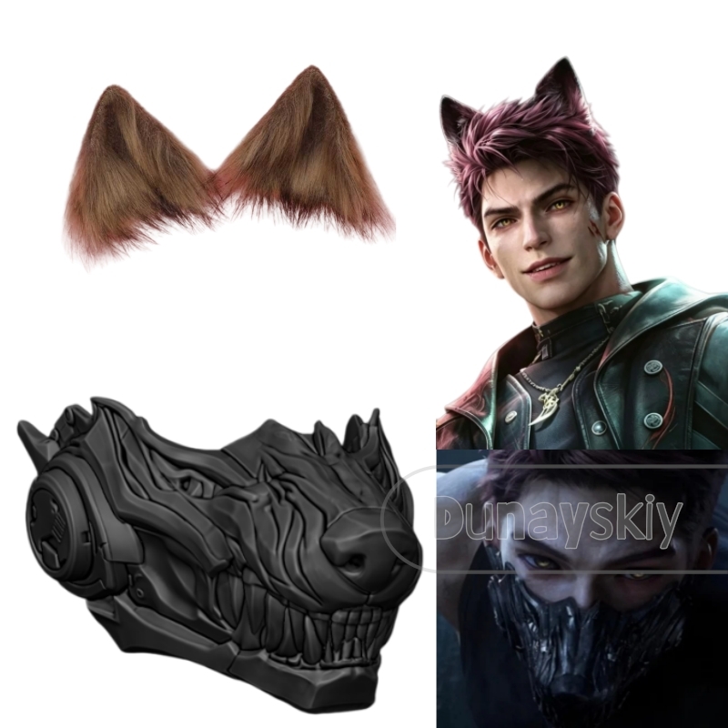 قناع فالكو وولف من لوف آند ديب - مراجعة Cosplay Prop 3D Print وسعره