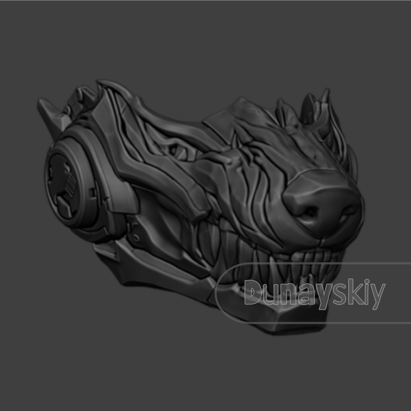 قناع فالكو وولف من لوف آند ديب - مراجعة Cosplay Prop 3D Print وسعره