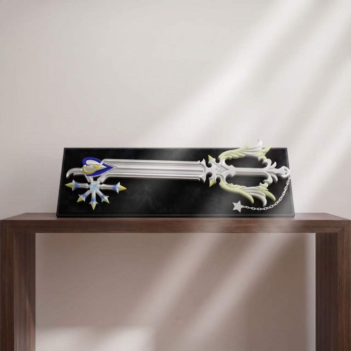 88 سم بحجم حقيقي، سيف خشبي من  - مراجعة Keyblade Cosplay Prop وسعره