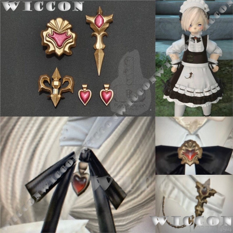 مجموعة إكسسوارات زي الخادمة ال - مراجعة Cosplay Prop 3D Print وسعره