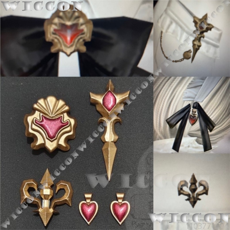 مجموعة إكسسوارات زي الخادمة ال - مراجعة Cosplay Prop 3D Print وسعره