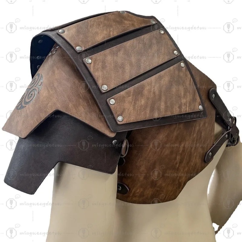 دروع كتف فردية من العصور الوسط - مراجعة Cosplay Props وسعره