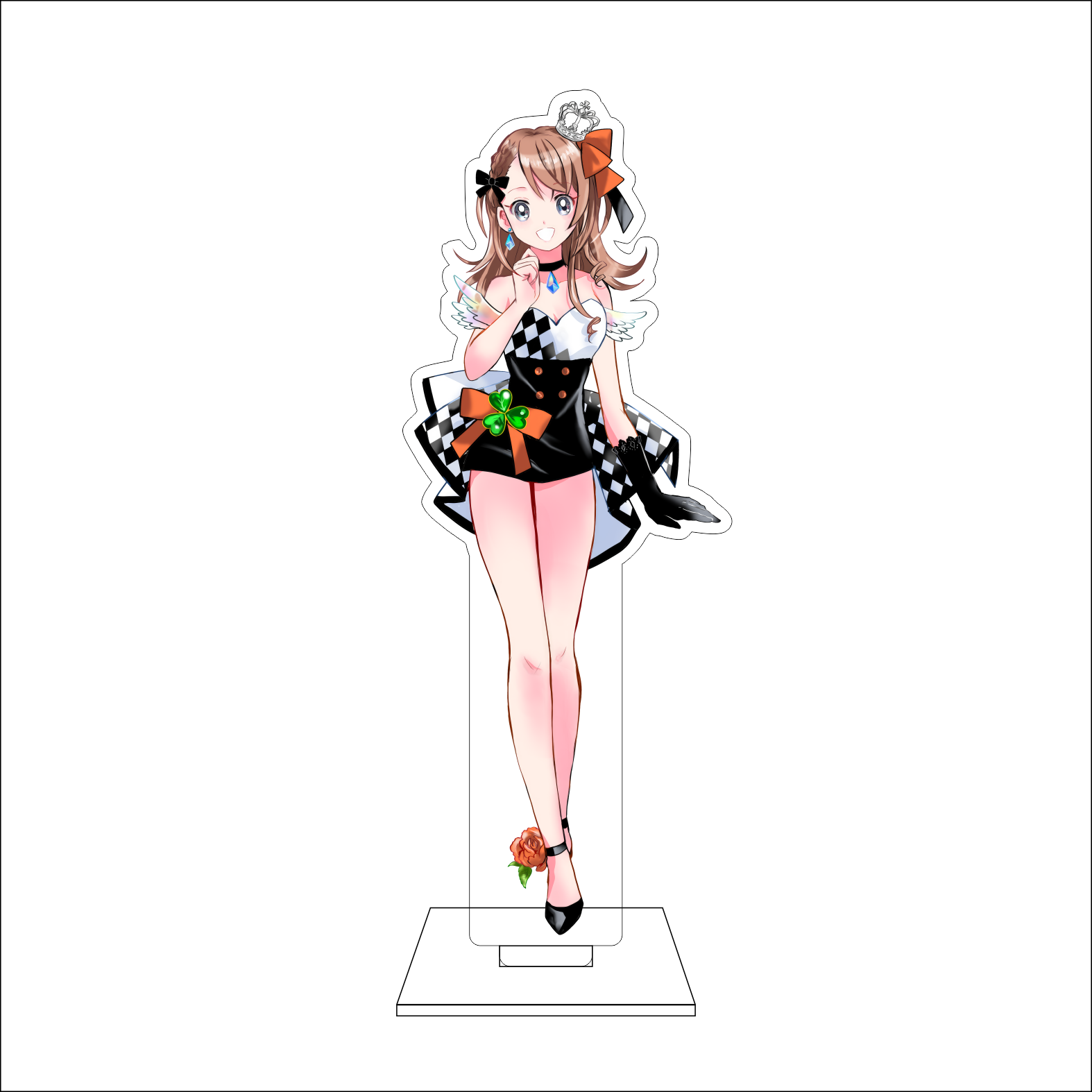 16 سم أنمي ‌ مجسم أكريليك للعب - مراجعة Anime Cosplay Prop وسعره