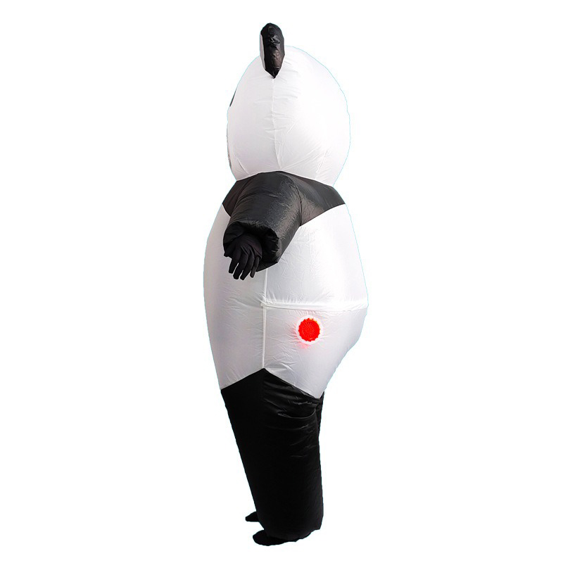 بدلة باندا قابلة للنفخ على الط - مراجعة Cosplay Prop Business وسعره