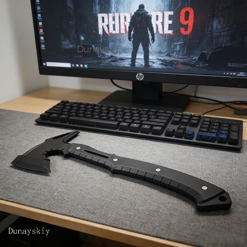 Re9 REQ ليون كوسبلاي إيفل ريكو - مراجعة Cosplay Prop 3D Print وسعره