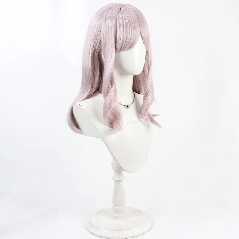 شعر مستعار طويل وردي اللون من  - مراجعة Acos Cosplay Wig وسعره