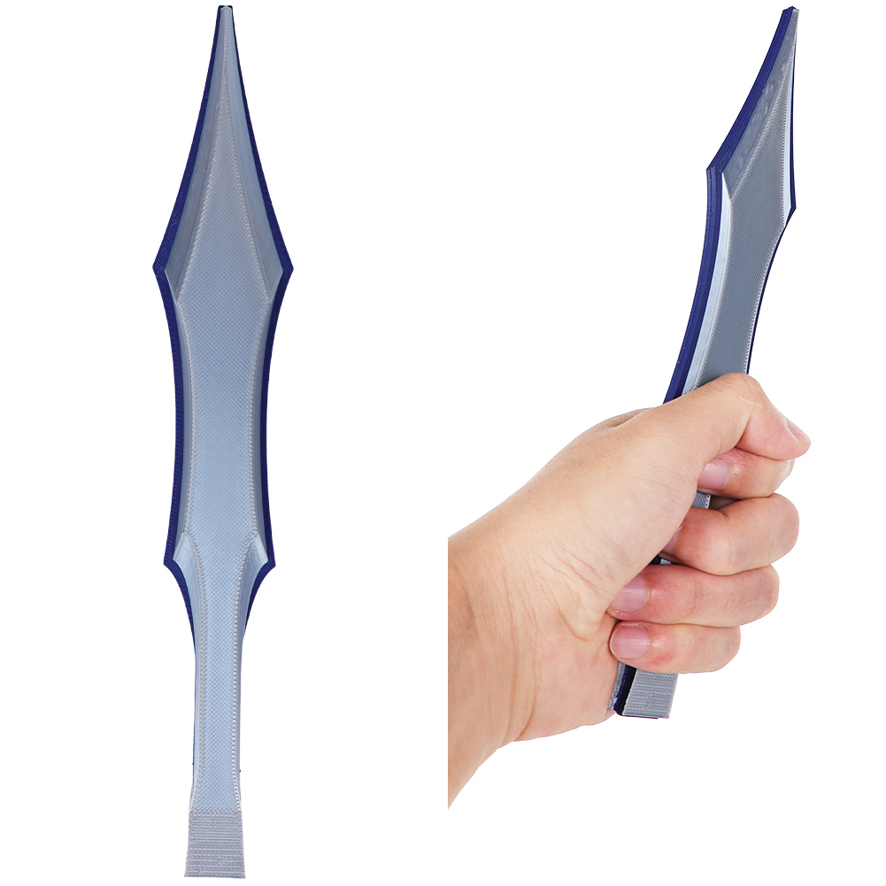 مروحة يد زرقاء لشخصية كيتانا م - مراجعة Cosplay Prop Blueprints وسعره